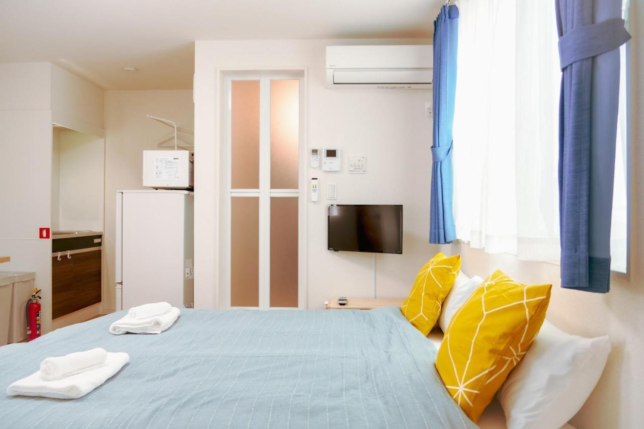 Appartement Triphome Tateishi New Open/2 Single Beds/big Table/300m Wifi