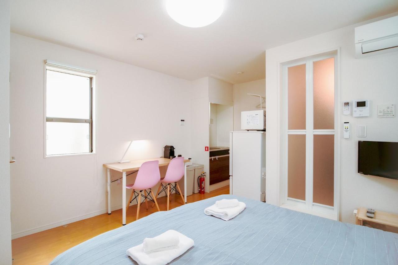 Appartement Triphome Tateishi New Open/2 Single Beds/big Table/300m Wifi *